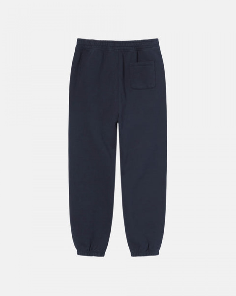 Stussy Overdyed Stock Logo Sweatpant Trenirke Ženske Tamnoplave Srbija | GKQ-0716