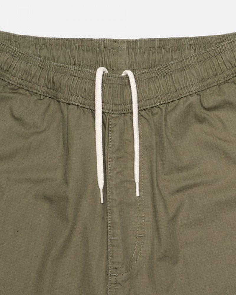 Stussy Ripstop Cargo Beach Pant Hlače Muške Maslinasto Zelene Srbija | VNK-4633