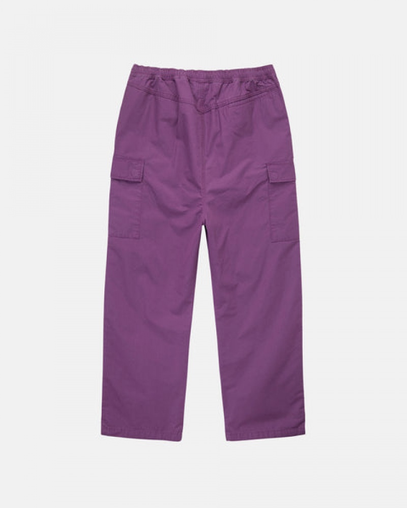 Stussy Ripstop Cargo Beach Pant Hlače Muške Ljubičaste Srbija | FPT-2129