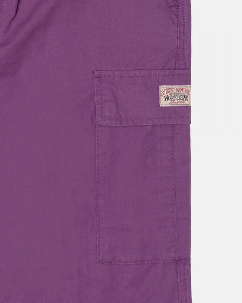 Stussy Ripstop Cargo Beach Pant Hlače Muške Ljubičaste Srbija | FPT-2129