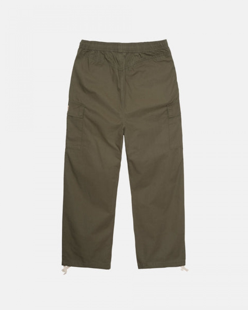 Stussy Ripstop Cargo Beach Pant Hlače Ženske Maslinasto Zelene Srbija | JIJ-8664