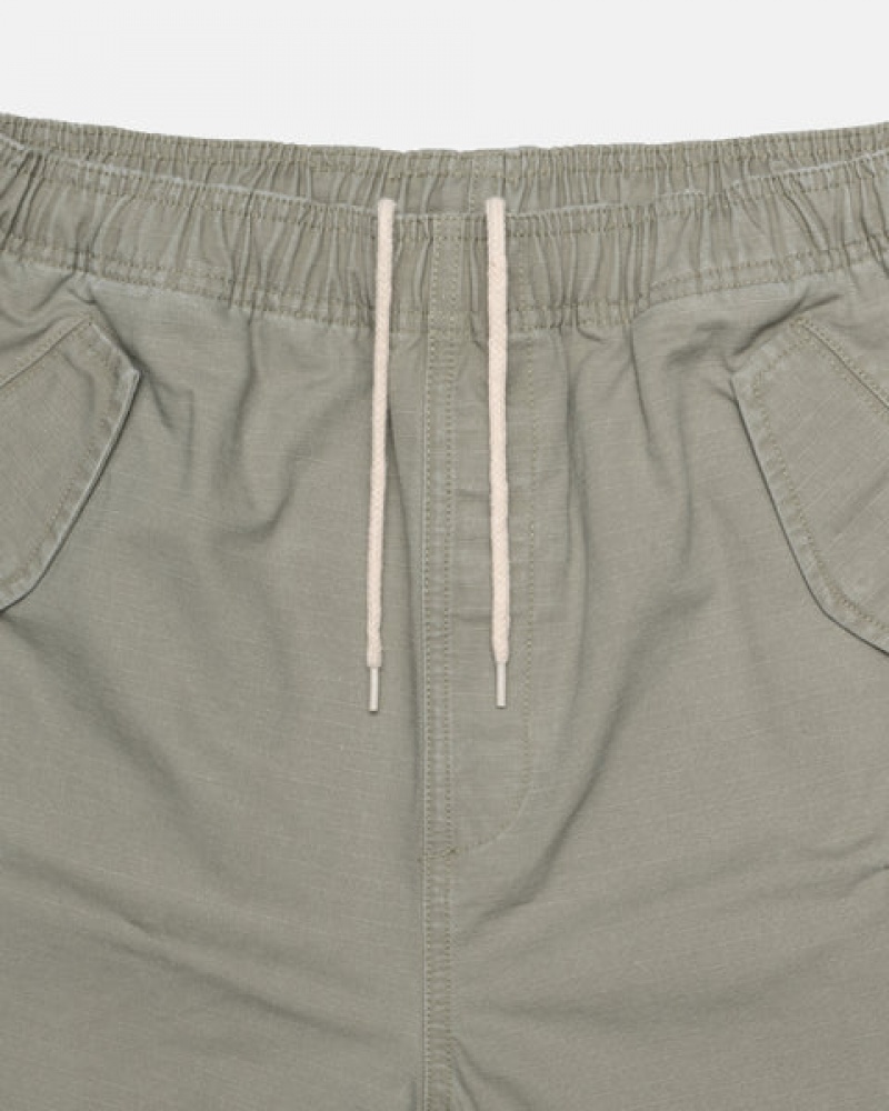 Stussy Ripstop Cargo Beach Short Kratke Hlače Ženske Maslinasto Zelene Srbija | PER-3519