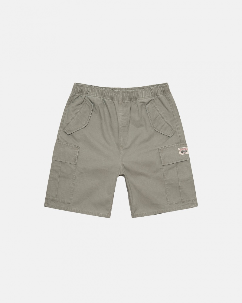 Stussy Ripstop Cargo Beach Short Kratke Hlače Ženske Maslinasto Zelene Srbija | PER-3519