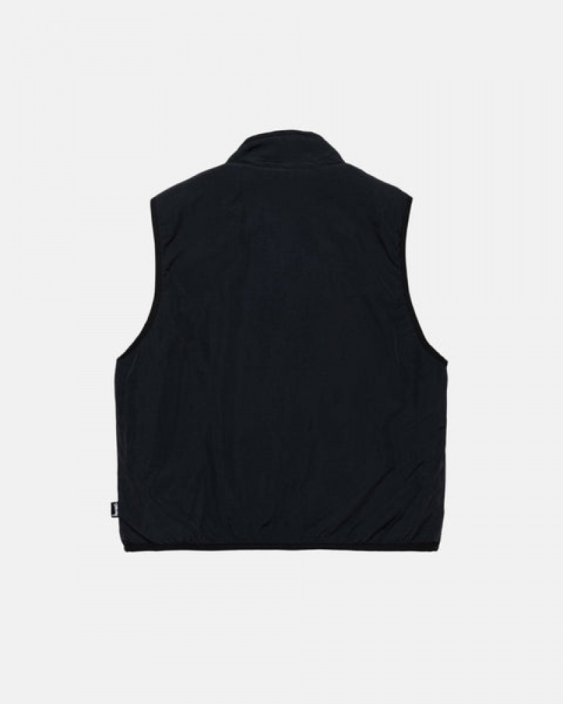 Stussy Sherpa Reversible Vest Prsluk Muške Crne Srbija | FLY-9524