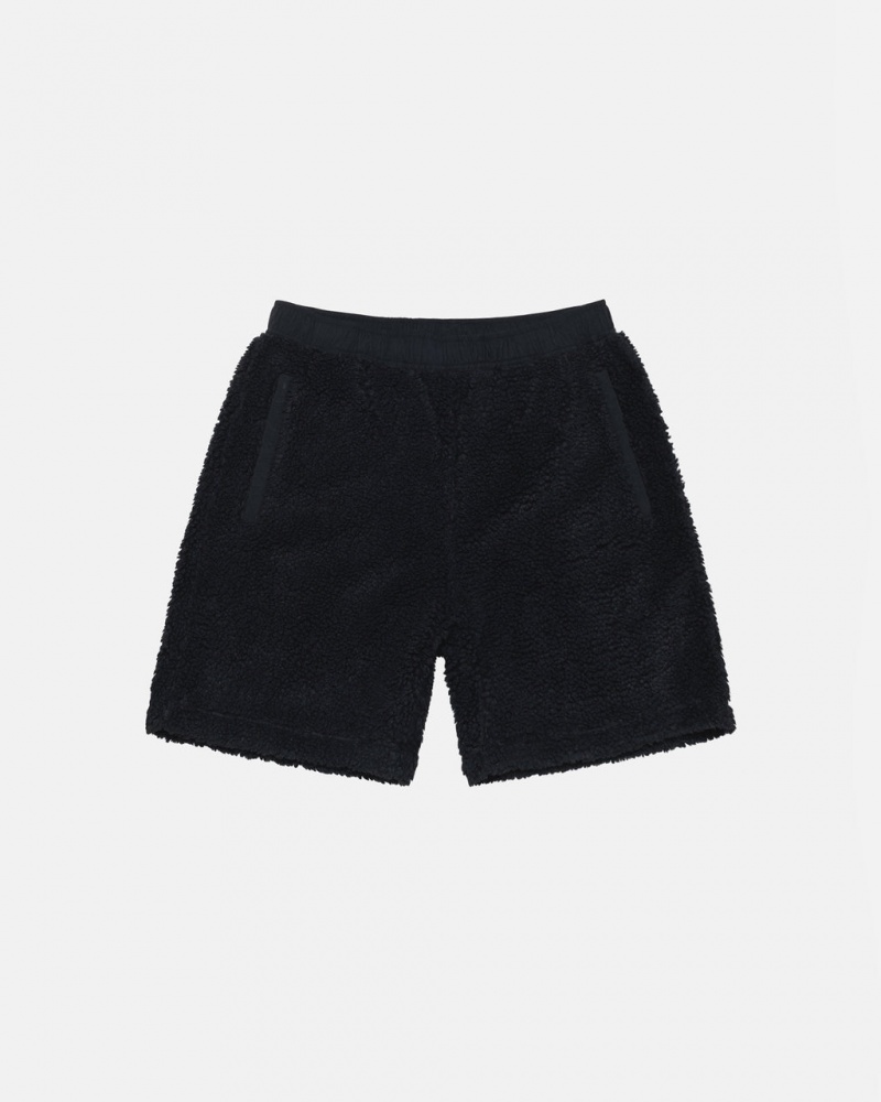 Stussy Sherpa Short Kratke Hlače Muške Crne Srbija | LGR-9075