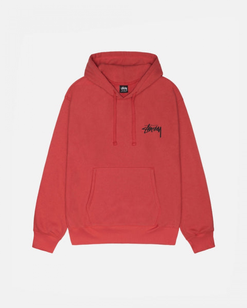 Stussy Skate Tough Hoodie Majica s Kapuljačom Ženske Crvene Srbija | YYJ-2143