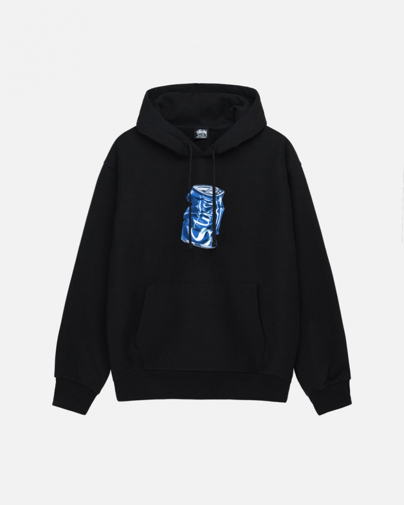 Stussy Soda Can Hoodie Majica s Kapuljačom Muške Crne Srbija | VDD-0077