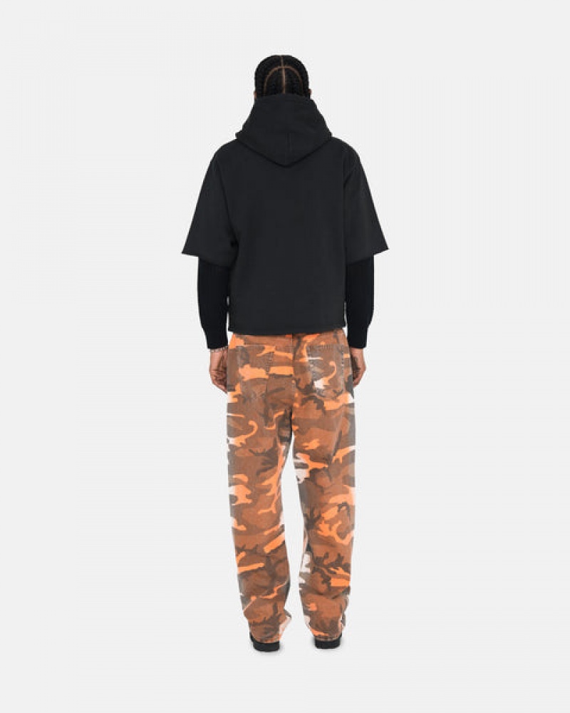 Stussy Ss Boxy Cropped Hoodie Majica s Kapuljačom Ženske Crne Srbija | DPB-8287