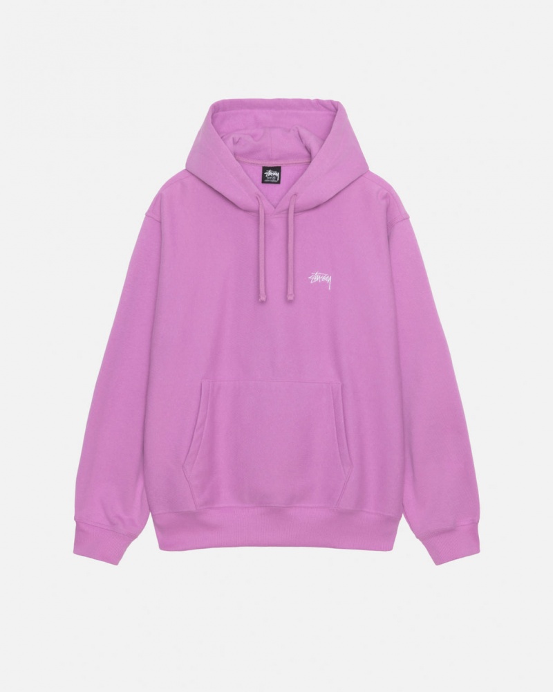 Stussy Stock Logo Hood Dukserice Ženske Ljubičaste Srbija | YEQ-8675