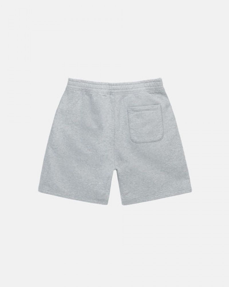 Stussy Stock Logo Sweat Short Sweatshorts Muške Sive Srbija | LNV-7233