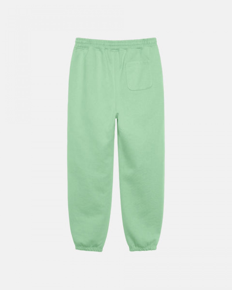 Stussy Stock Logo Sweatpant Trenirke Muške Zelene Srbija | SFK-4552