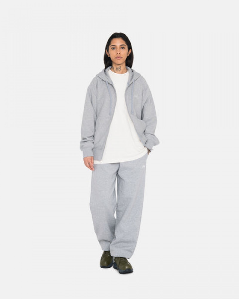 Stussy Stock Logo Sweatpant Trenirke Muške Sive Srbija | GUF-2666