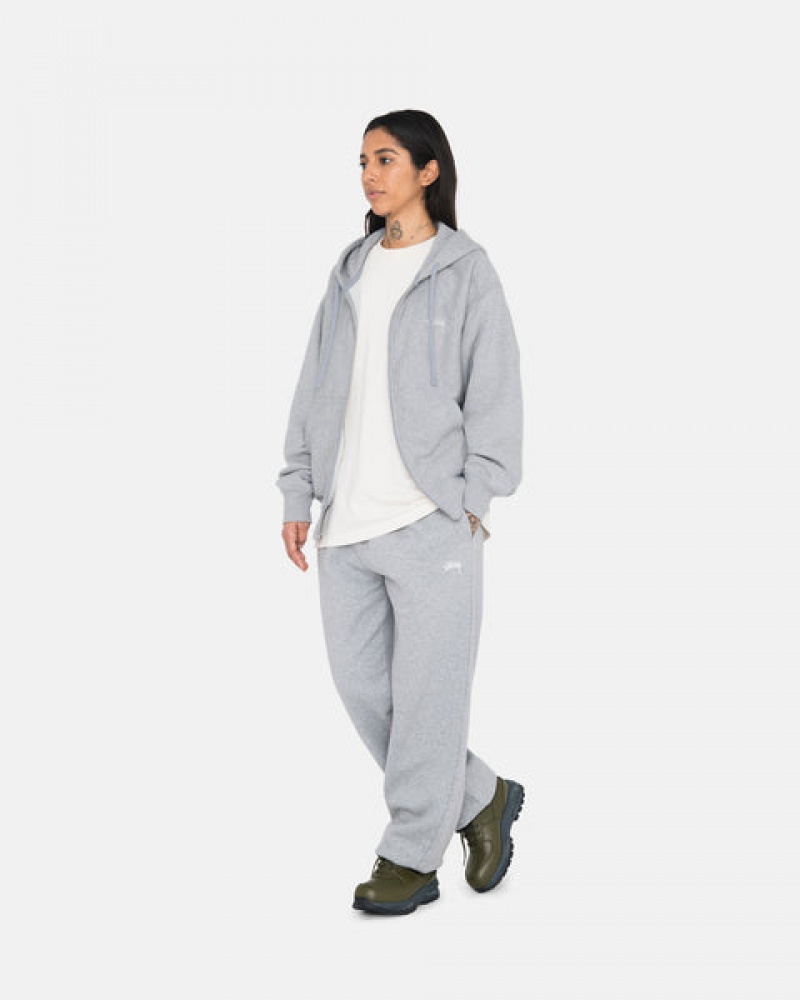 Stussy Stock Logo Sweatpant Trenirke Muške Sive Srbija | GUF-2666