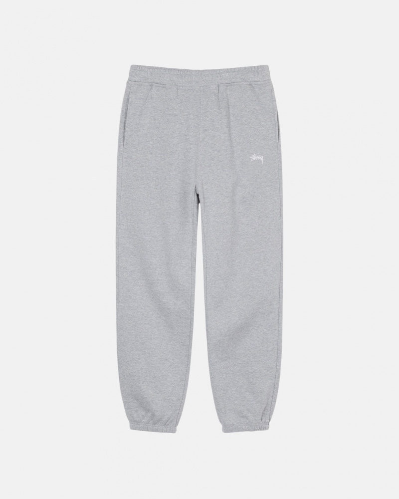 Stussy Stock Logo Sweatpant Trenirke Muške Sive Srbija | GUF-2666