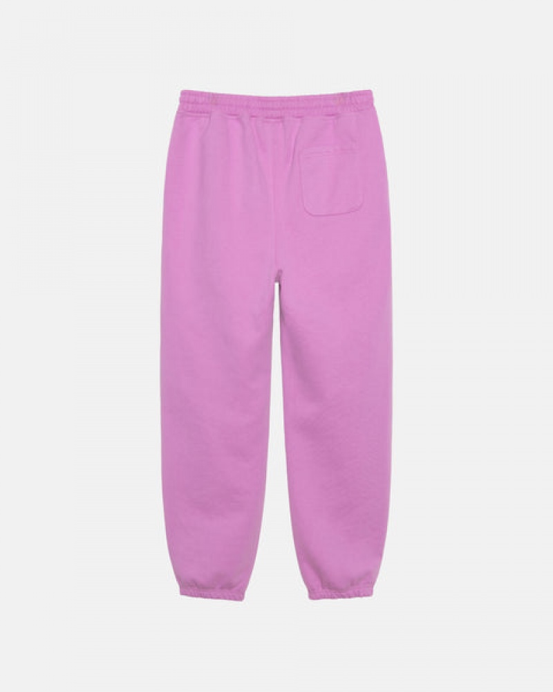 Stussy Stock Logo Sweatpant Trenirke Muške Ljubičaste Srbija | SVB-4780