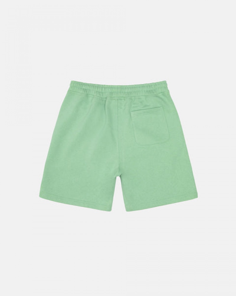 Stussy Stock Logo Sweatshort Sweatshorts Muške Zelene Srbija | HYS-6924