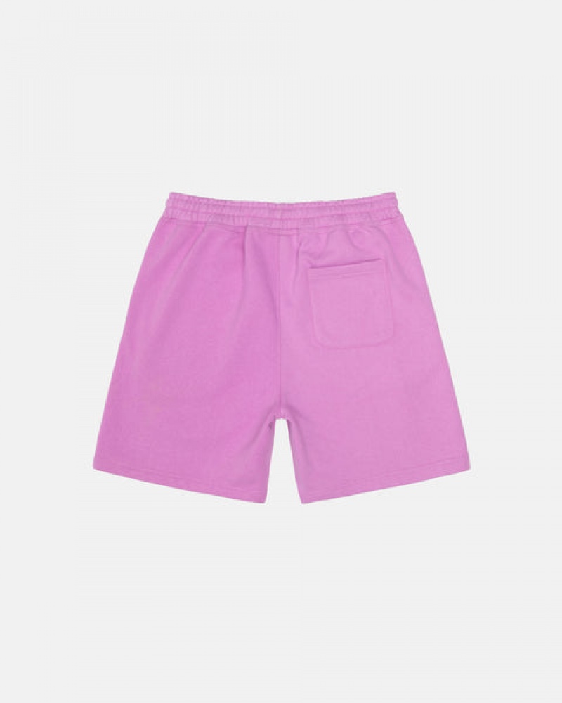 Stussy Stock Logo Sweatshort Sweatshorts Muške Ljubičaste Srbija | SCL-5347