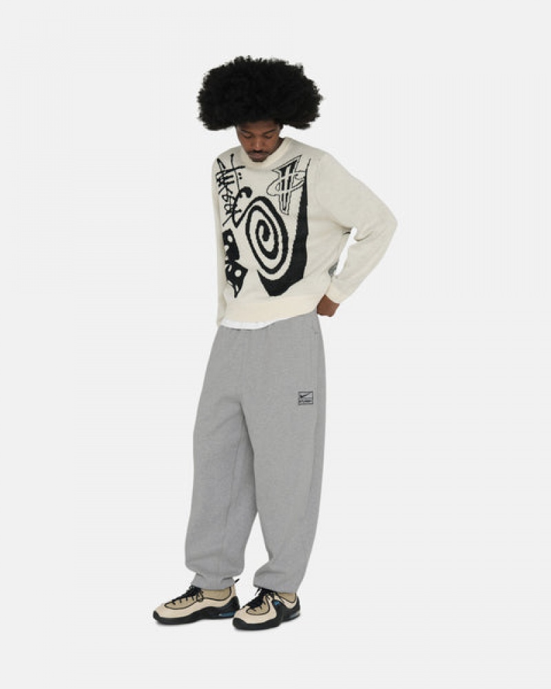 Stussy Fleece Pant Trenirke Muške Tamno Sive Srbija | BDH-8218