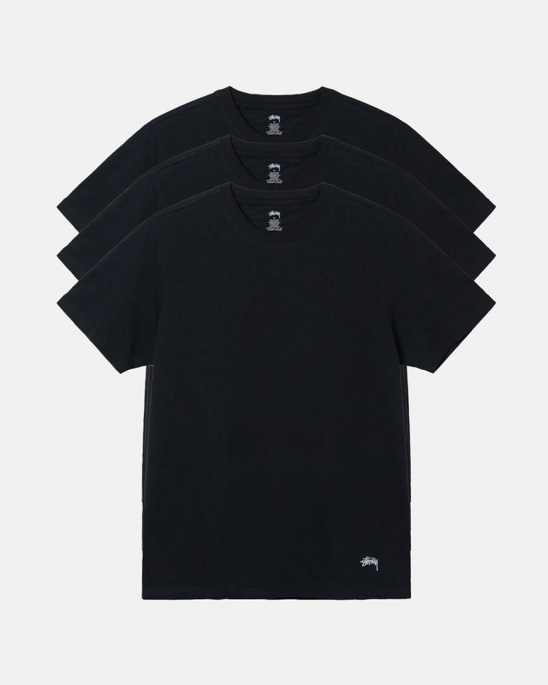 Stussy Stussy Undershirt Košulje Muške Crne Srbija | ZBL-1462