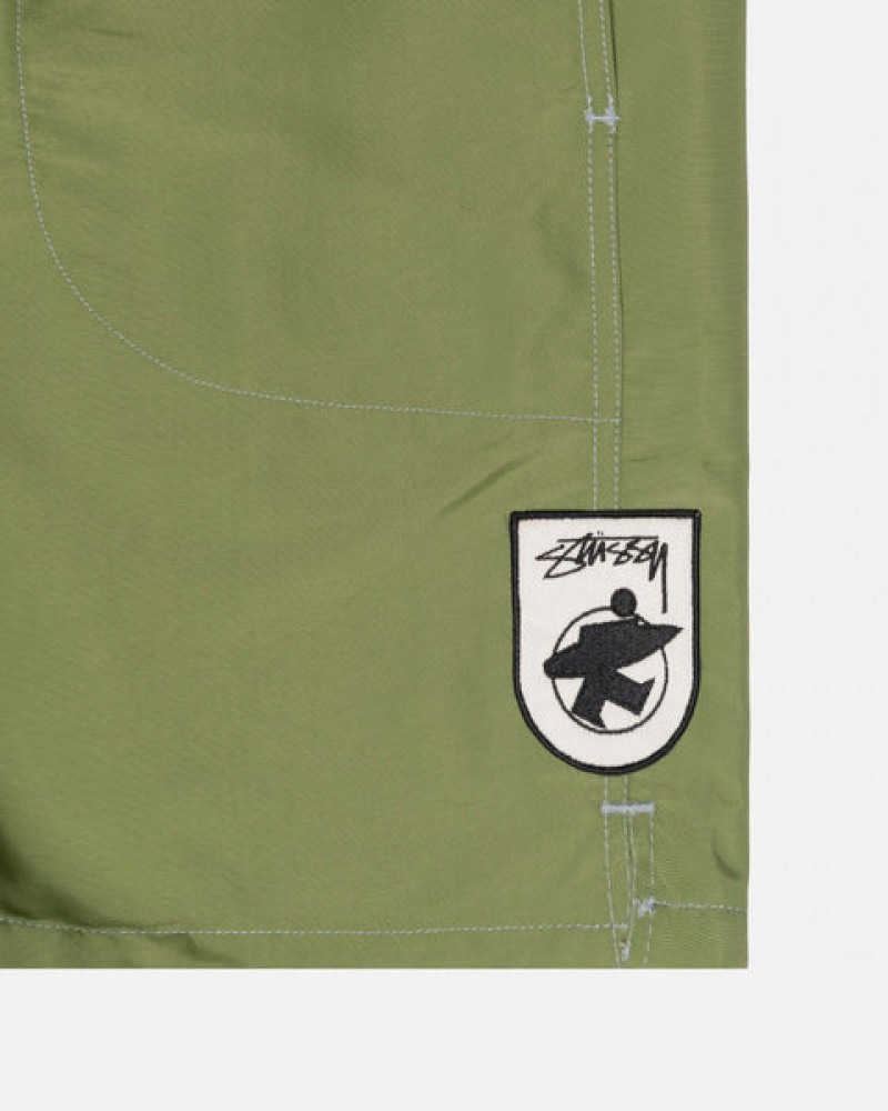 Stussy Surfman Patch Water Short Kupaći Kostimi Muške Zelene Srbija | GDG-1584