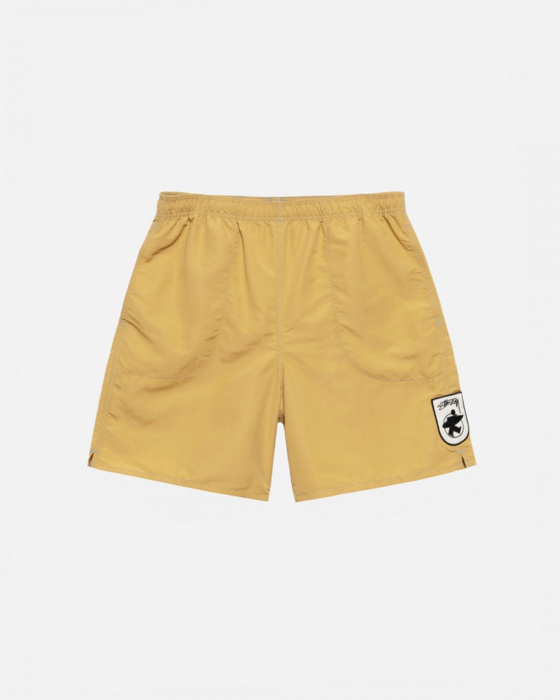 Stussy Surfman Patch Water Short Kupaći Kostimi Muške Žute Srbija | UPV-2636