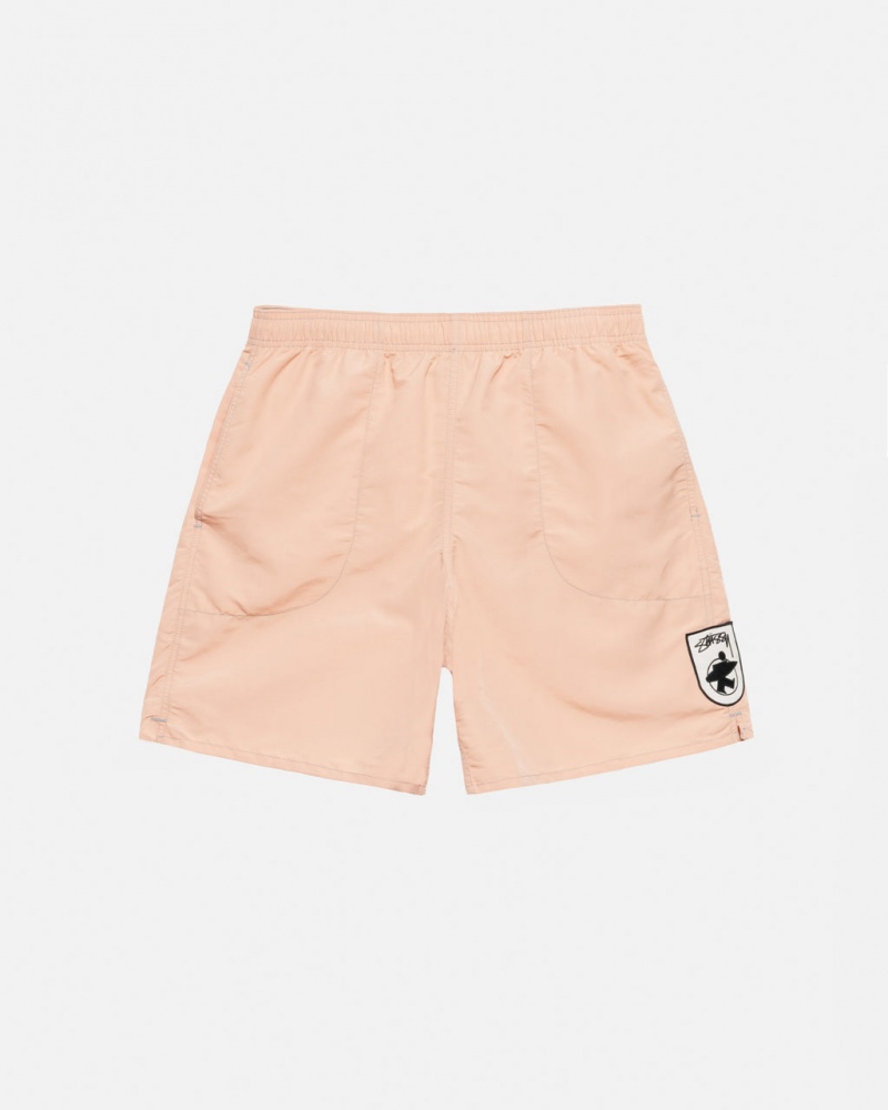 Stussy Surfman Patch Water Short Kupaći Kostimi Ženske Svijetlo Roze Srbija | DUD-3692