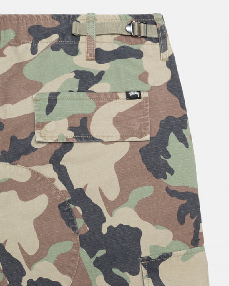 Stussy Surplus Cargo Ripstop Hlače Muške Maskirne Srbija | UEE-5996