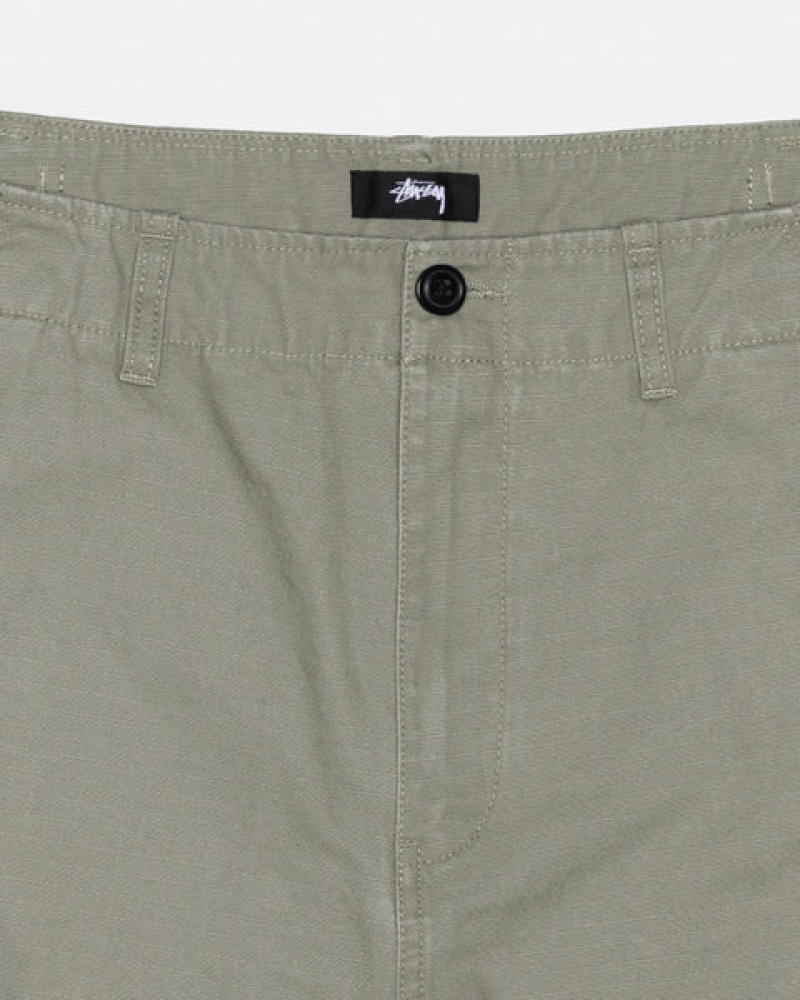 Stussy Surplus Cargo Ripstop Hlače Ženske Maslinasto Zelene Srbija | BVX-4206