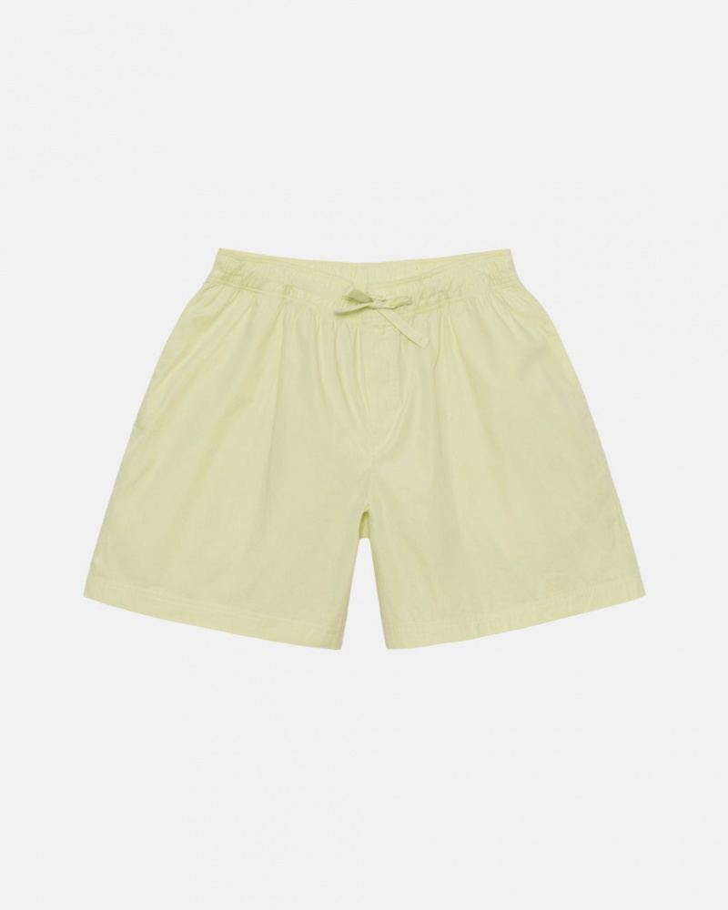 Stussy Tekla Poplin Pyjama Shorts Kratke Hlače Ženske Svijetlo Zelene Srbija | XAV-3501