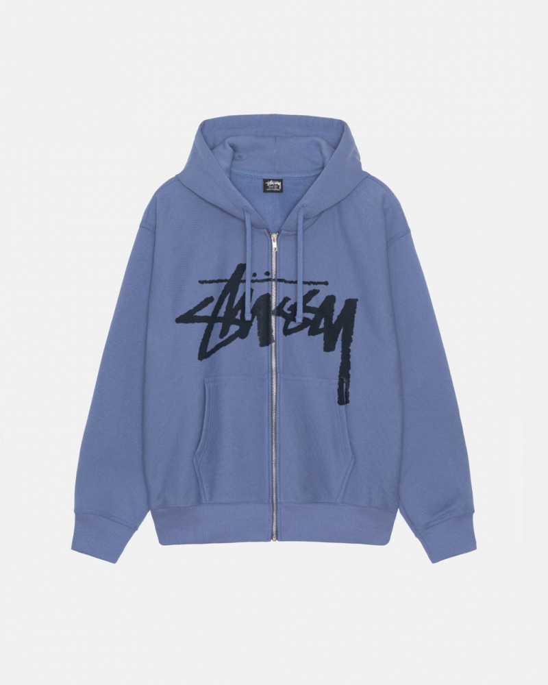 Stussy Venus Zip Hood Dukserice Ženske Kraljevska Plava Plave Srbija | OQJ-4354