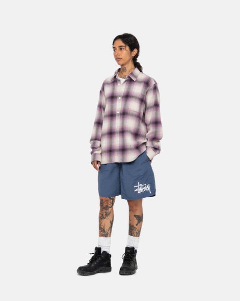 Stussy Water Short Big Basic Kratke Hlače Muške Tamnoplave Srbija | XBW-7980