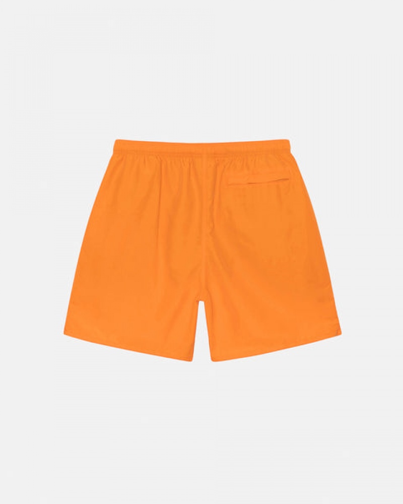 Stussy Water Short Big Basic Kratke Hlače Muške Narančaste Srbija | LIW-1937