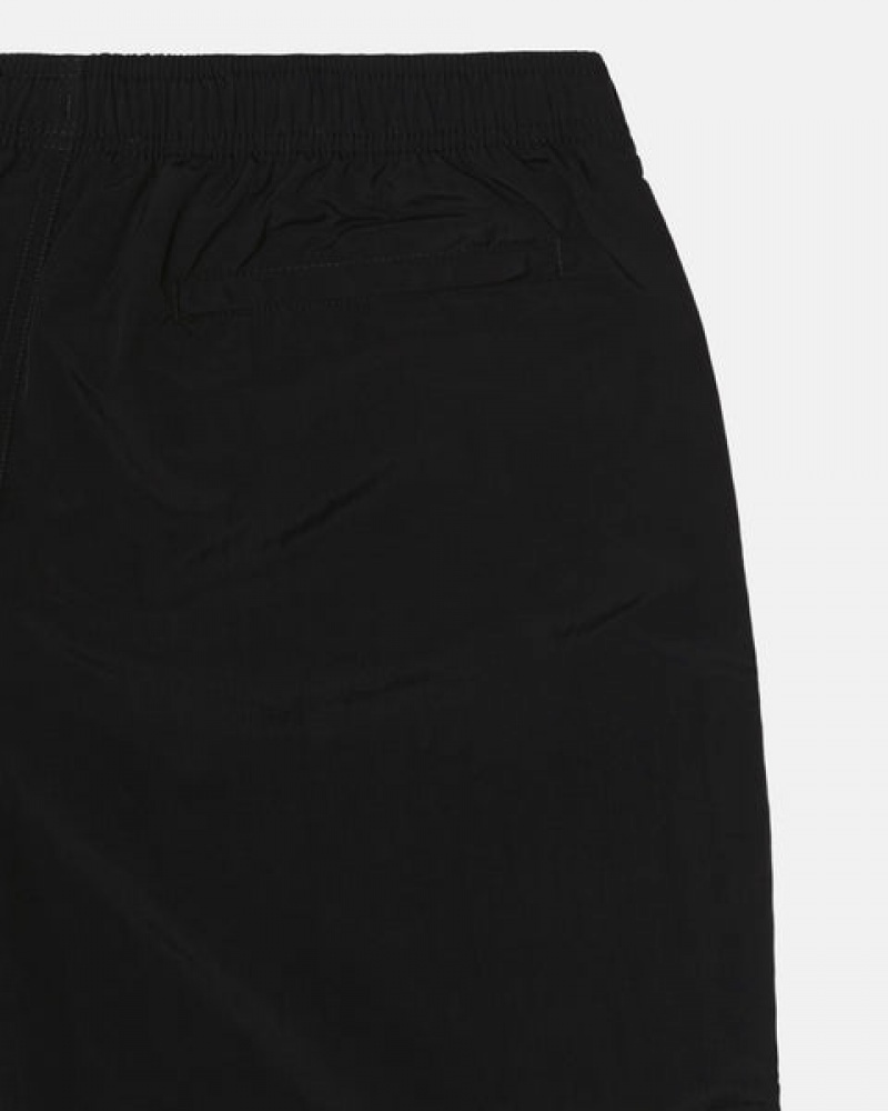 Stussy Water Short Big Basic Kratke Hlače Ženske Crne Srbija | VNS-4791