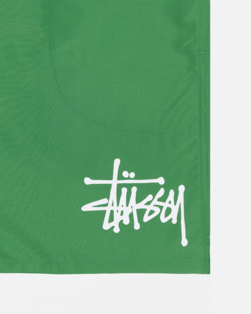 Stussy Water Short Big Basic Kratke Hlače Ženske Zelene Srbija | TYS-8454