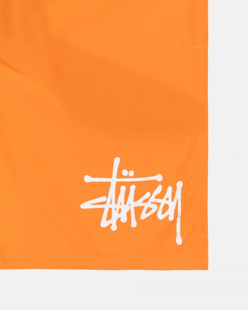 Stussy Water Short Big Basic Kratke Hlače Ženske Narančaste Srbija | CFB-6346