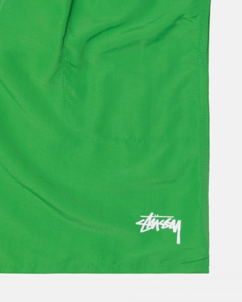 Stussy Water Short Stock Kratke Hlače Muške Zelene Srbija | QOF-6330