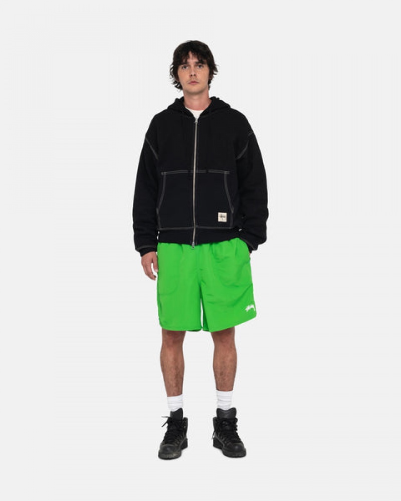 Stussy Water Short Stock Kratke Hlače Muške Zelene Srbija | QOF-6330