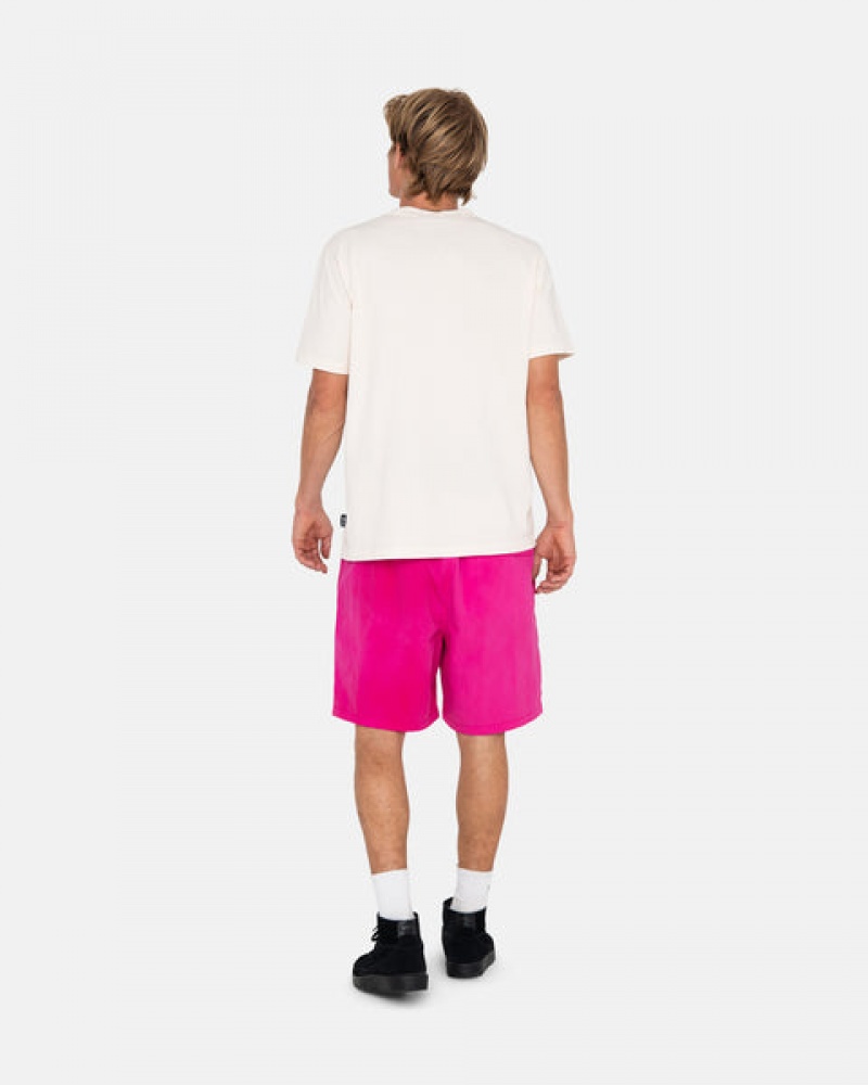 Stussy Wave Dye Najlon Short Kratke Hlače Muške Fuksije Srbija | DBG-5478