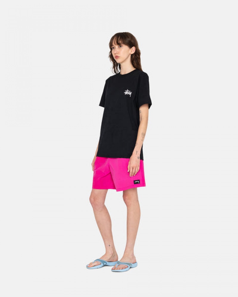 Stussy Wave Dye Najlon Short Kratke Hlače Muške Fuksije Srbija | DBG-5478