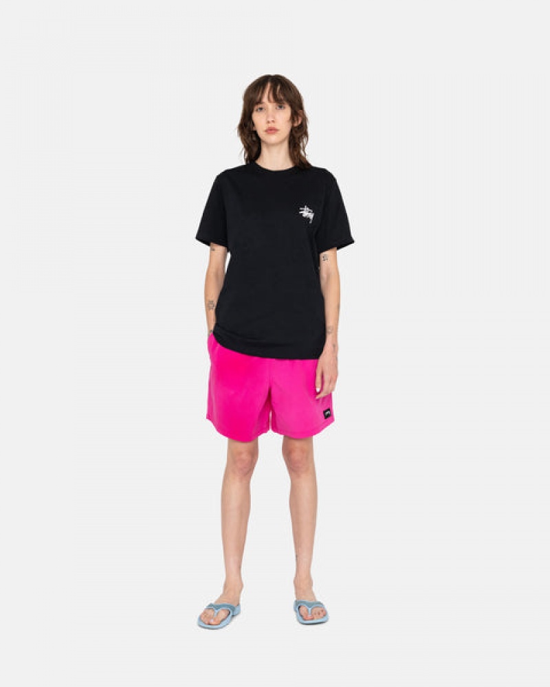 Stussy Wave Dye Najlon Short Kratke Hlače Muške Fuksije Srbija | DBG-5478