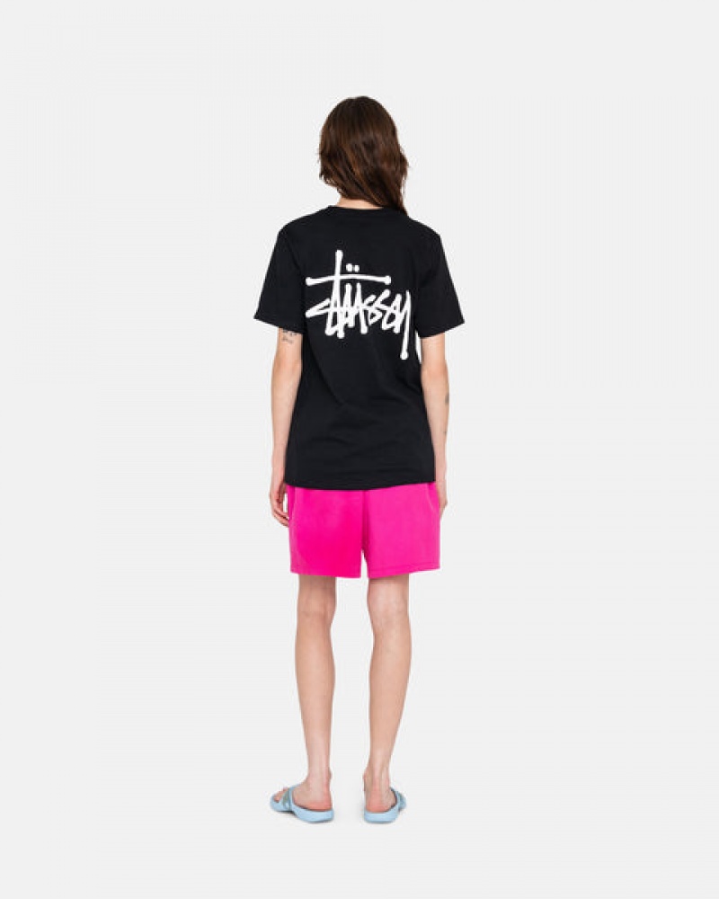 Stussy Wave Dye Najlon Short Kratke Hlače Muške Fuksije Srbija | DBG-5478