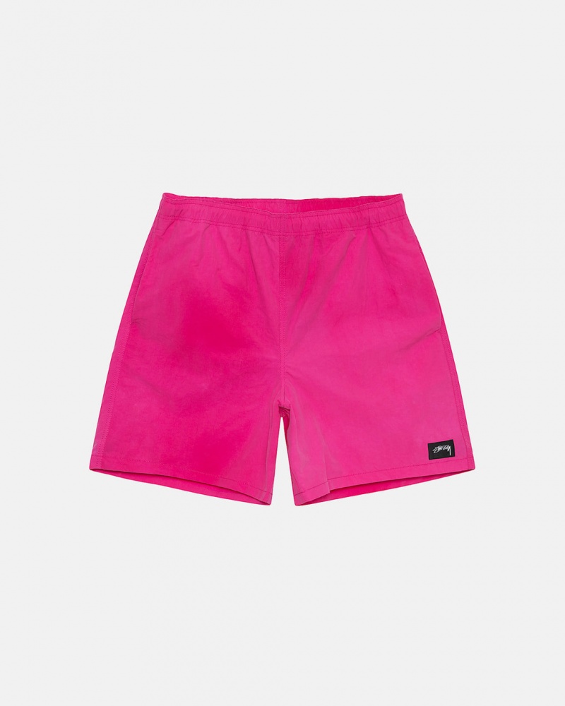 Stussy Wave Dye Najlon Short Kratke Hlače Muške Fuksije Srbija | DBG-5478