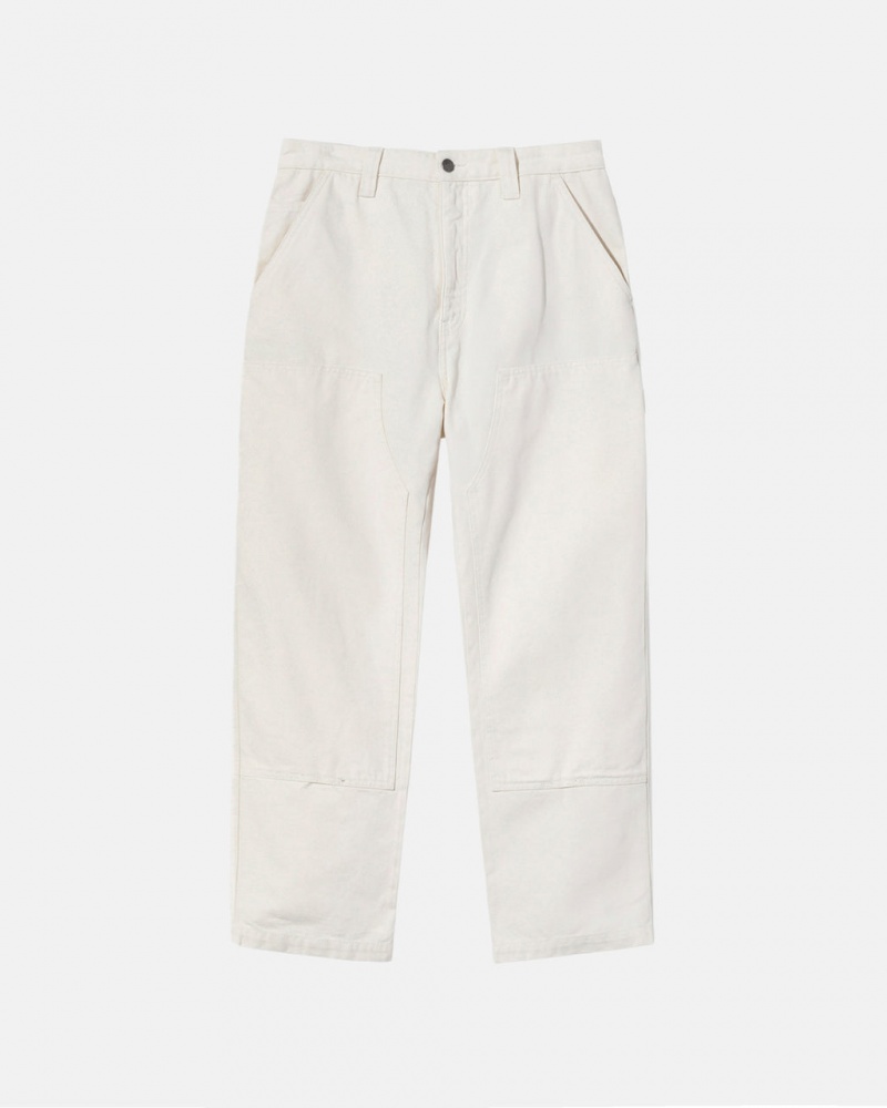 Stussy Work Pant Canvas Hlače Muške Bež Srbija | CQN-9282